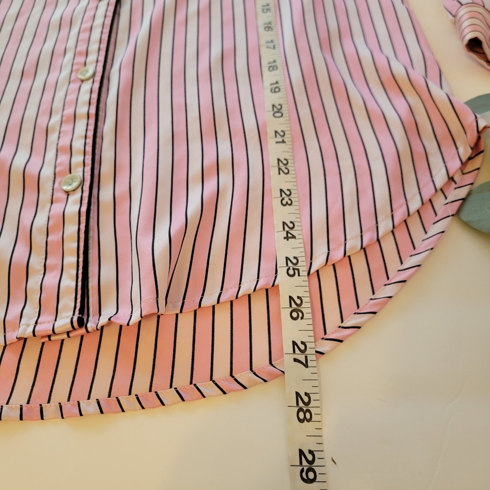 Victoria's Secret Signature striped  pajama shirt - Picture 10 of 10